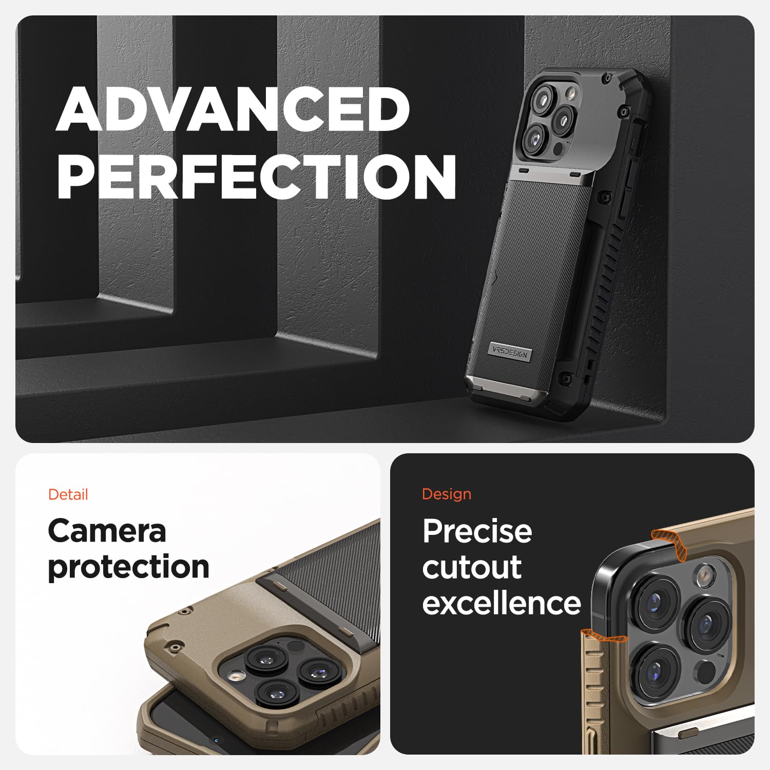 Foto 2 | Funda Para Teléfono Vrs Design Damda Glide Pro Wallet Iphone 15 Pro - Venta Internacional.