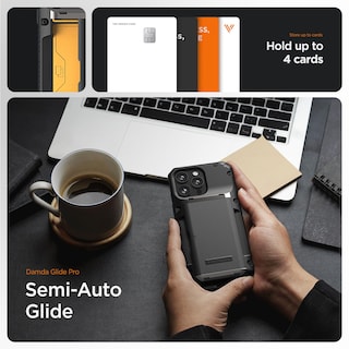 Foto 3 | Funda Para Teléfono Vrs Design Damda Glide Pro Wallet Iphone 15 Pro - Venta Internacional.