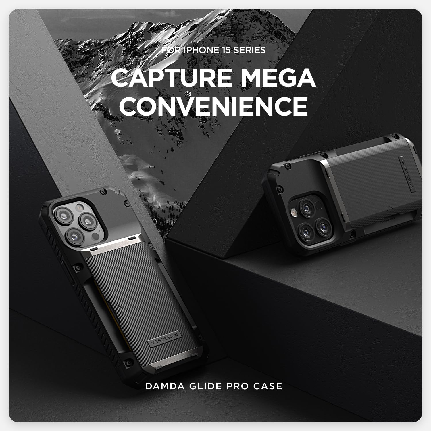 Foto 7 pulgar | Funda Para Teléfono Vrs Design Damda Glide Pro Wallet Iphone 15 Pro - Venta Internacional.
