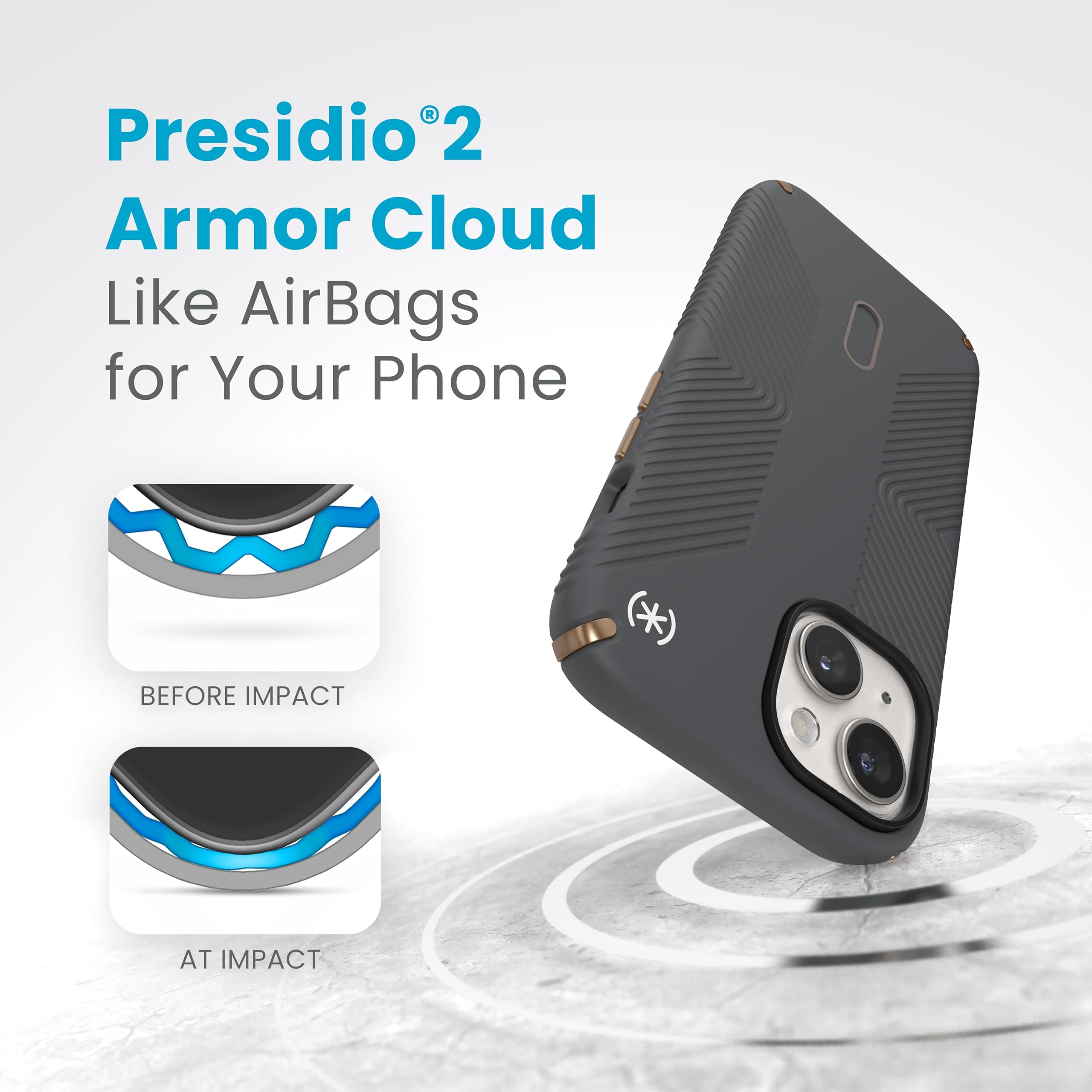 Foto 6 pulgar | Funda Para Teléfono Speck Magsafe Drop & Camera Protect Para Iphone 15 - Venta Internacional.