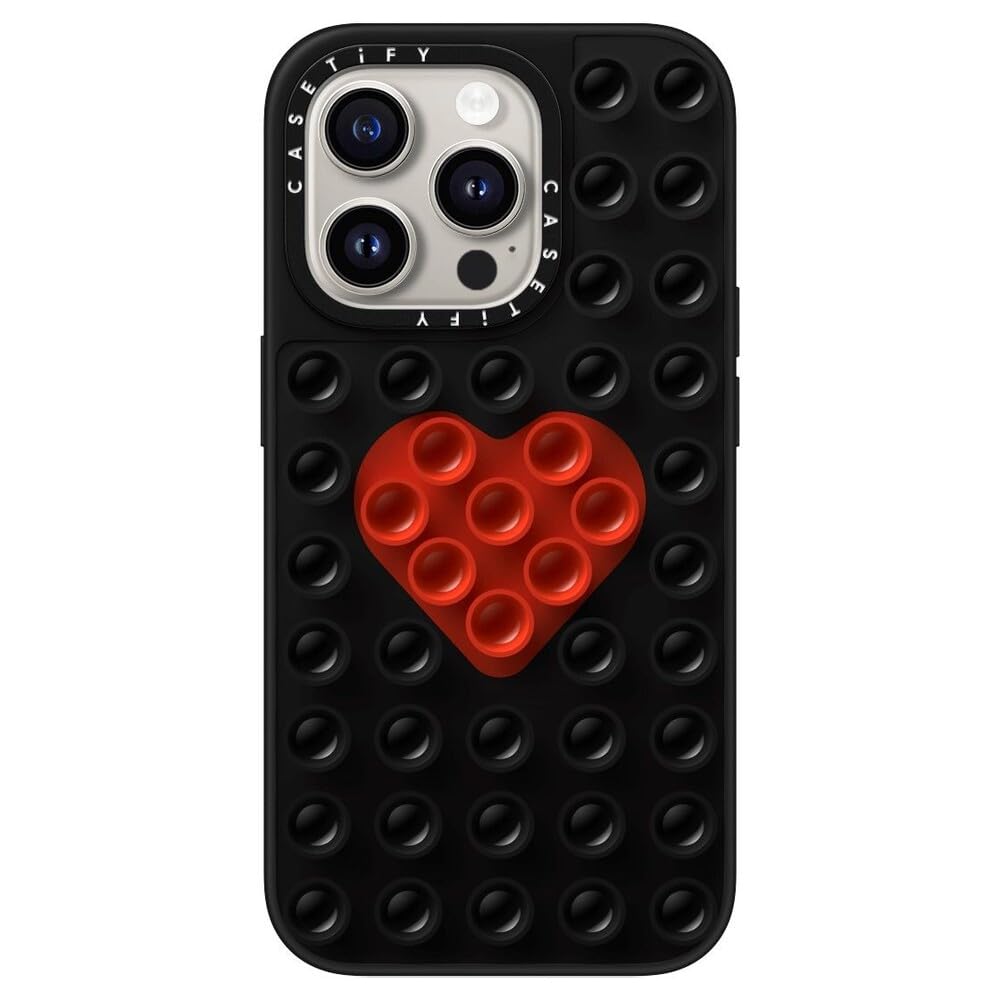 Foto 1 | Funda Para Teléfono Casetify Stick-it Para Iphone 15 Pro, Color Negro - Venta Internacional.