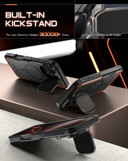 Foto 5 | Funda De Teléfono Poetic Neon Compatible Con Iphone 16 Pro Max Negra - Venta Internacional.
