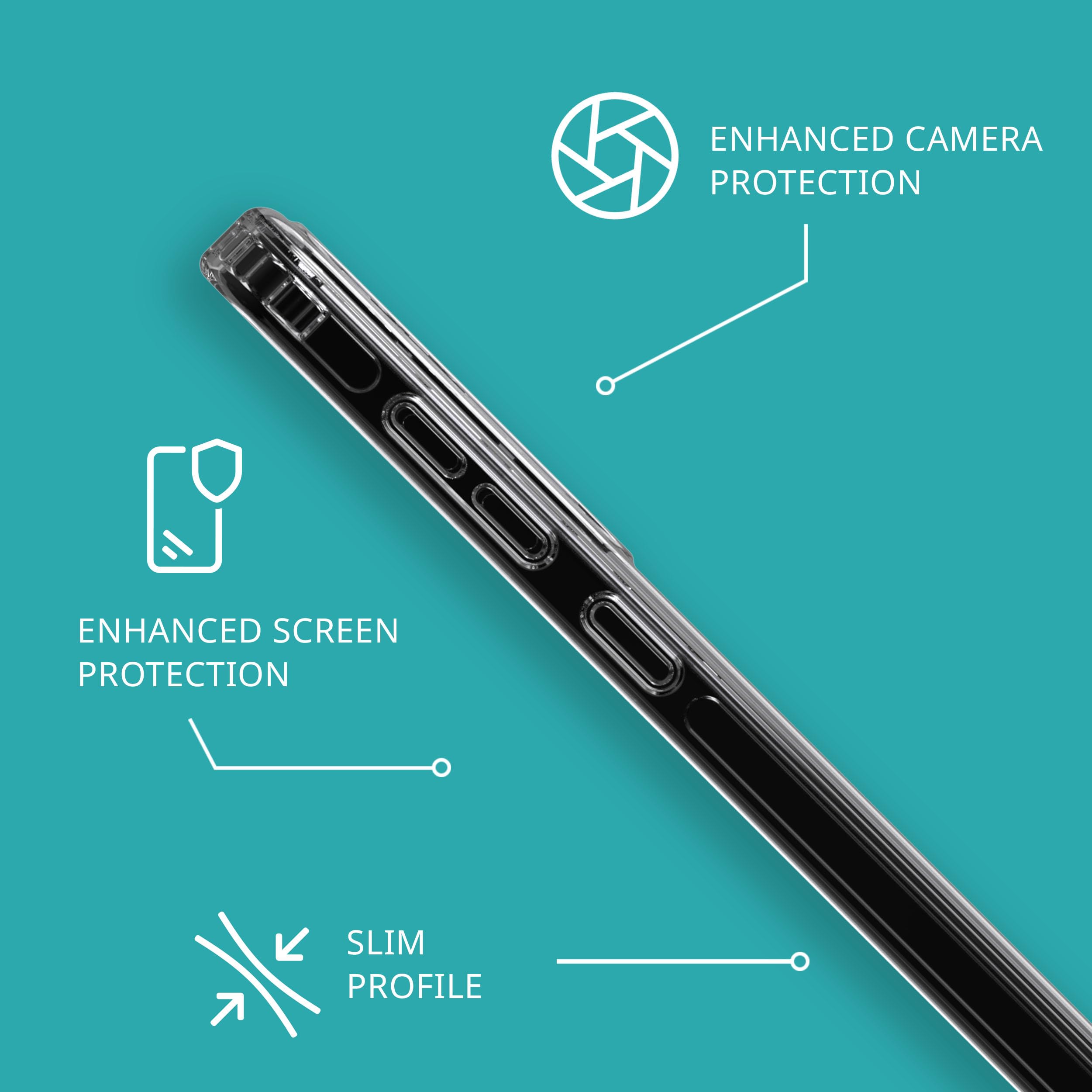 Foto 6 pulgar | Funda De Teléfono Tech21 Evo Clear Para Samsung S24 - Transparente - Venta Internacional.