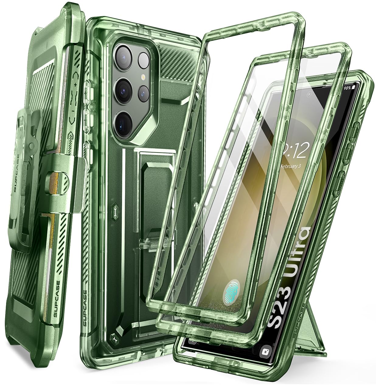 Funda Para Teléfono Supcase Unicorn Beetle Pro Samsung S23 Ultra - Venta Internacional.
