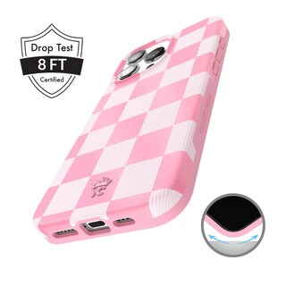 Foto 5 | Funda De Teléfono Velvet Caviar Para Iphone 16 Pro, Rosa A Cuadros - Venta Internacional.
