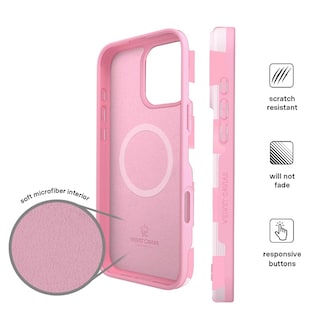 Foto 6 | Funda De Teléfono Velvet Caviar Para Iphone 16 Pro, Rosa A Cuadros - Venta Internacional.