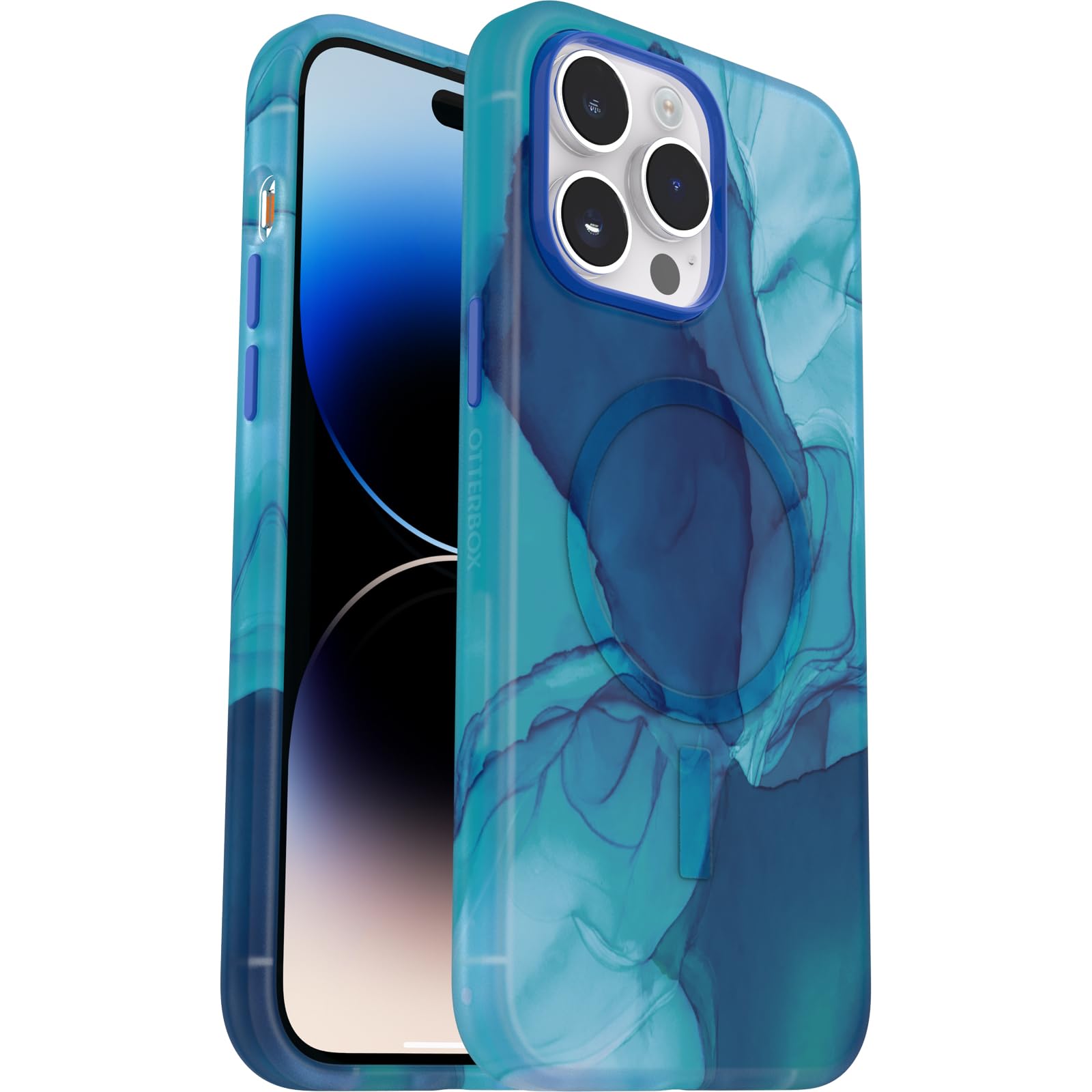 Foto 2 pulgar | Funda De Teléfono Otterbox Ultra-slim Para Iphone 14 Pro Max Morpho - Venta Internacional.