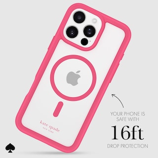 Foto 3 | Funda Para Teléfono Kate Spade New York Iphone 16 Pro Pom Pom Pink - Venta Internacional.
