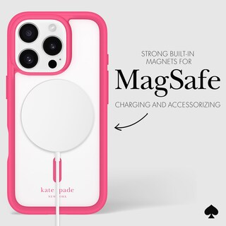Foto 6 | Funda Para Teléfono Kate Spade New York Iphone 16 Pro Pom Pom Pink - Venta Internacional.