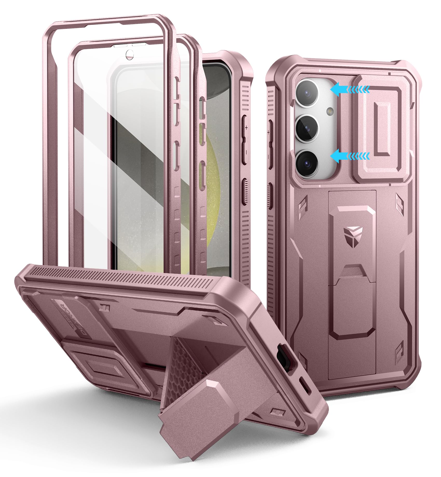 Foto 2 pulgar | Funda Dexnor Para Samsung Galaxy S24 Plus Con Cámara Deslizante - Venta Internacional.
