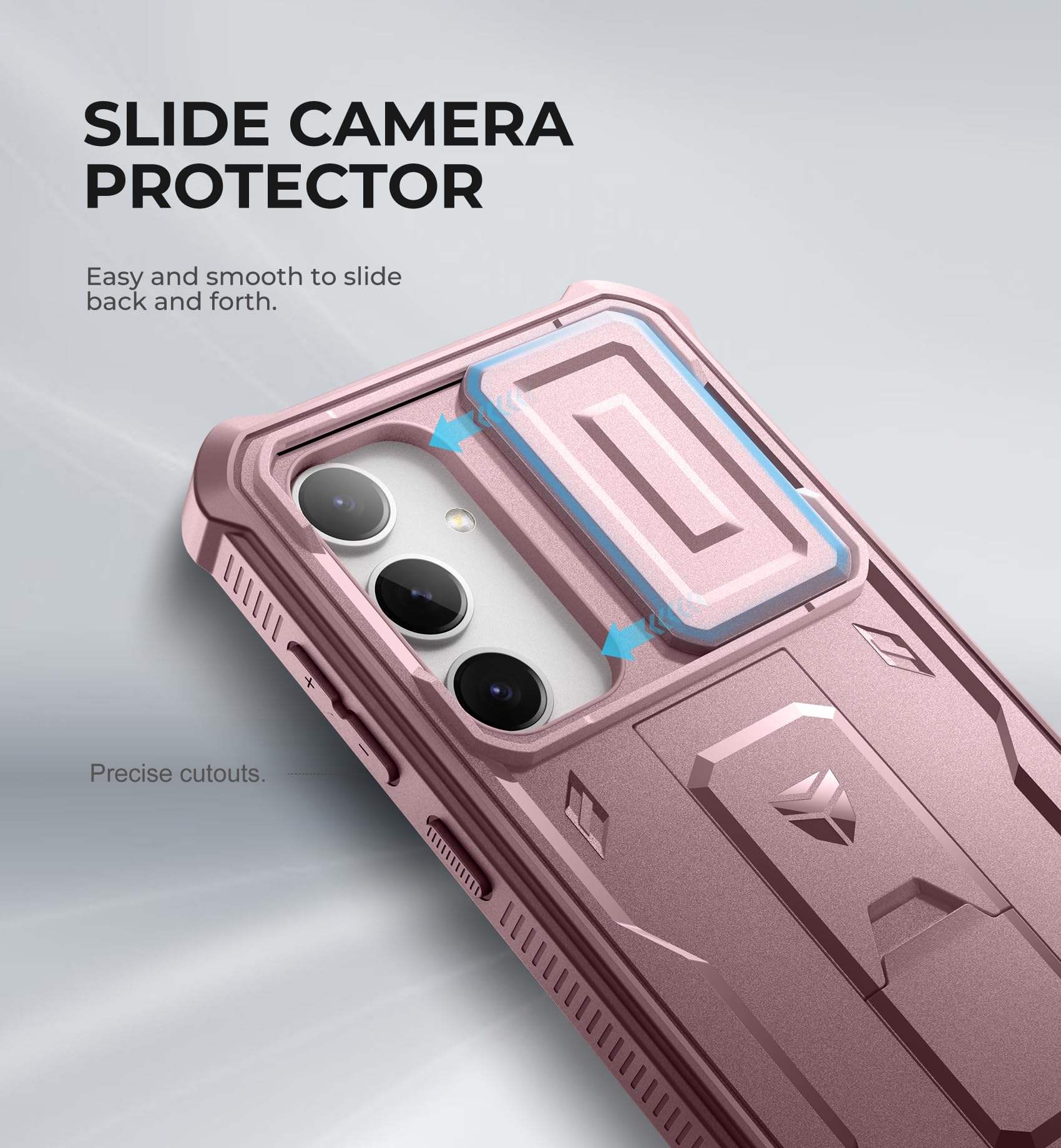 Foto 4 pulgar | Funda Dexnor Para Samsung Galaxy S24 Plus Con Cámara Deslizante - Venta Internacional.
