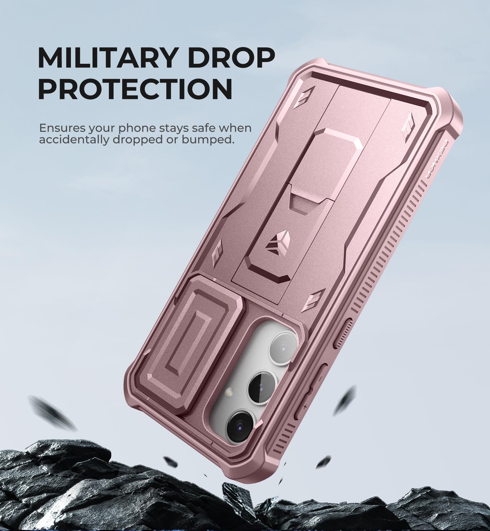 Foto 7 pulgar | Funda Dexnor Para Samsung Galaxy S24 Plus Con Cámara Deslizante - Venta Internacional.