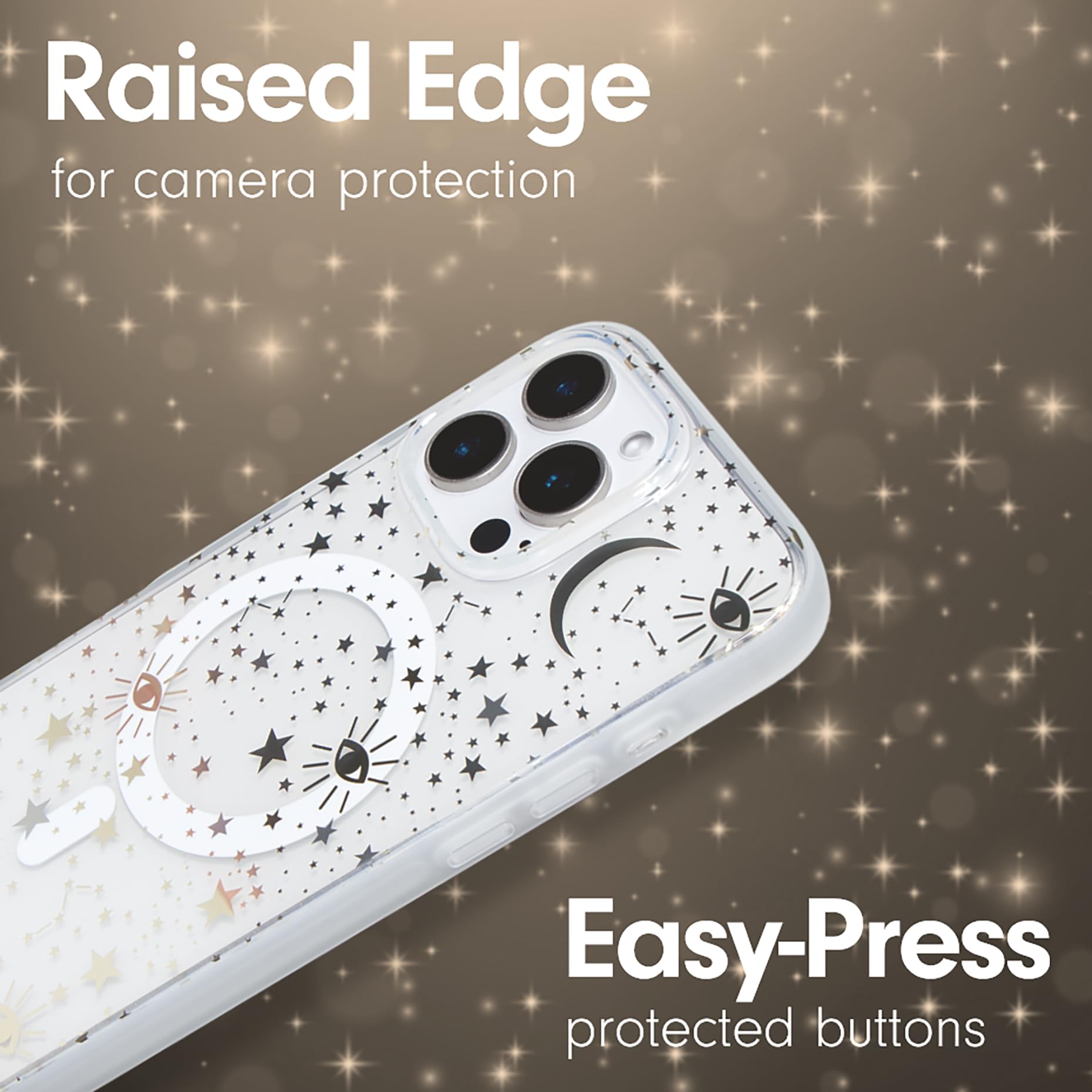 Foto 6 pulgar | Funda De Teléfono Sonix Para Iphone 16 Pro Max Cosmic Stars - Venta Internacional.