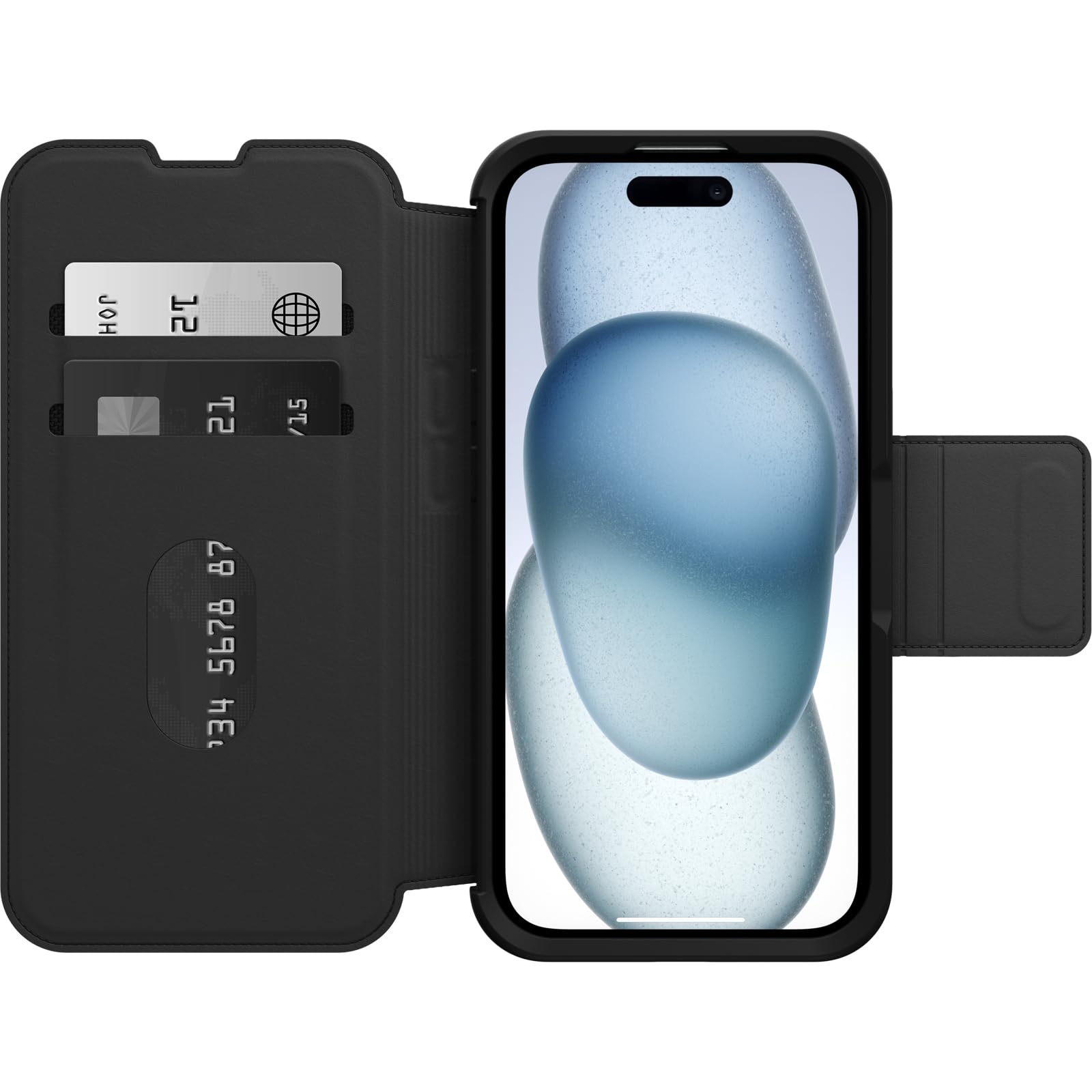 Foto 5 pulgar | Funda Otterbox Strada Folio Series Para Iphone 15 - Shadow - Venta Internacional.