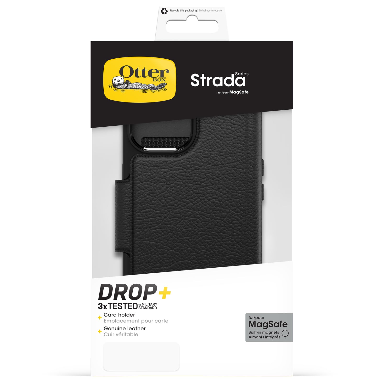 Foto 7 pulgar | Funda Otterbox Strada Folio Series Para Iphone 15 - Shadow - Venta Internacional.