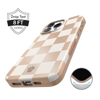Foto 5 | Funda De Teléfono Velvet Caviar Para Iphone 15 Pro Checered Nude - Venta Internacional.