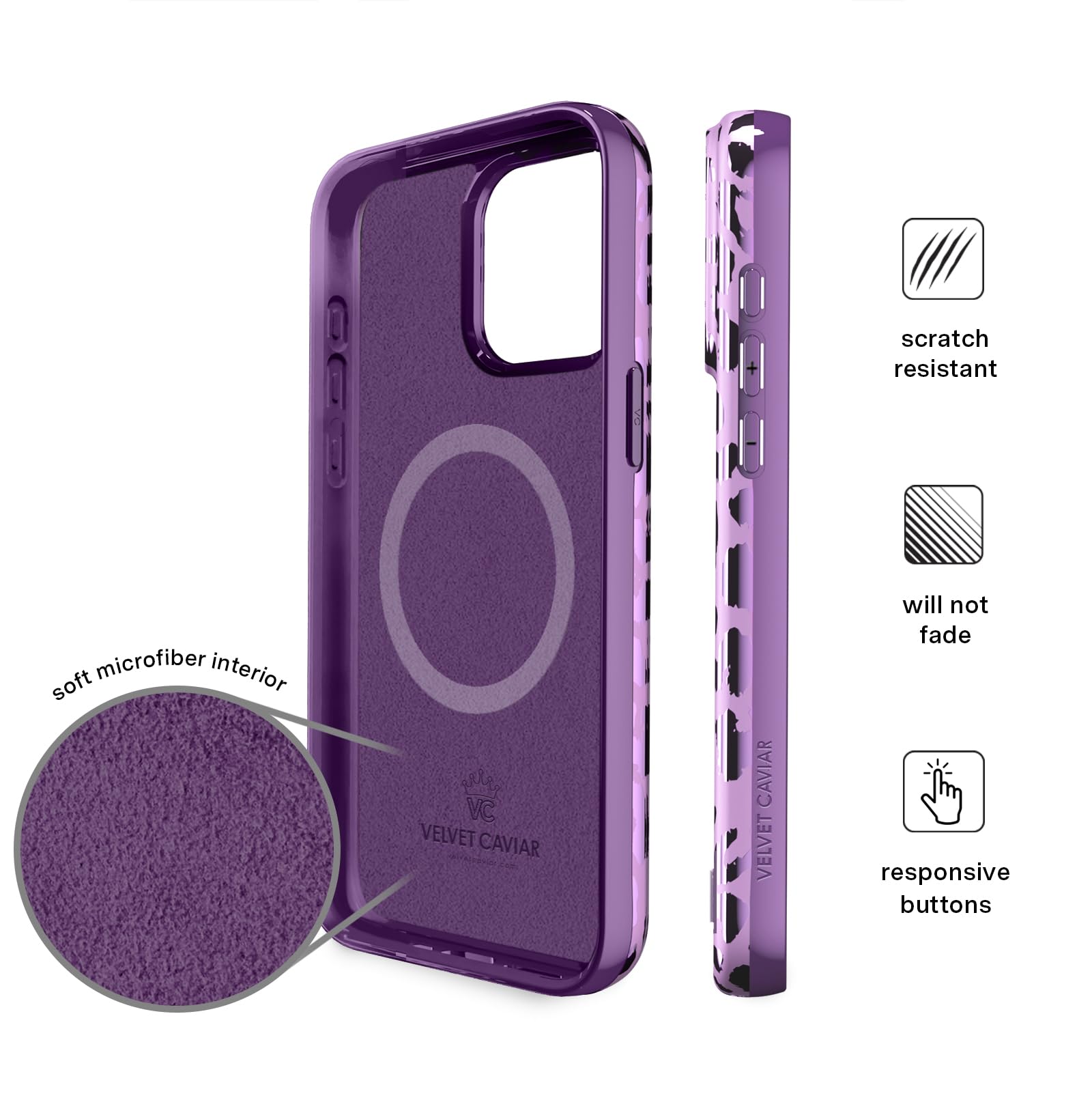 Foto 7 pulgar | Funda De Teléfono Velvet Caviar Compatible Con Iphone 15 Pro Max - Venta Internacional.