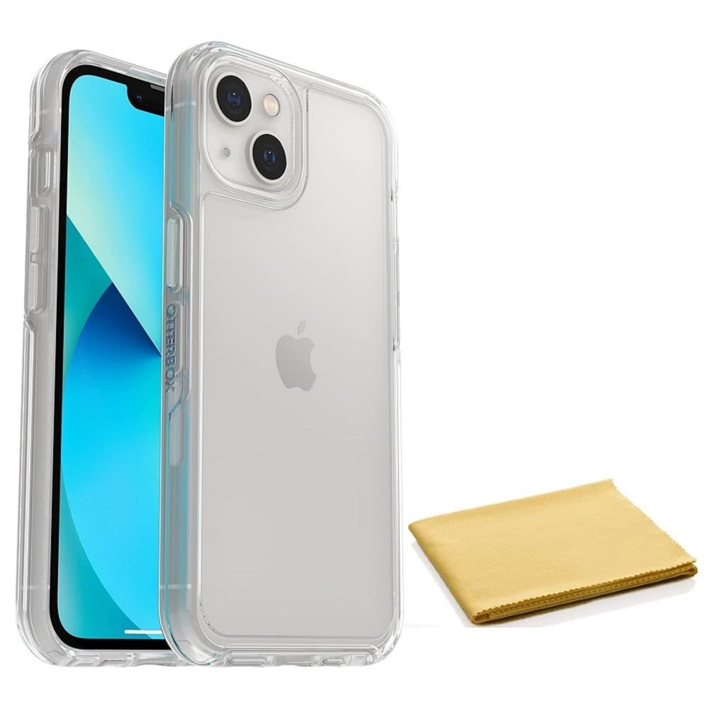 Foto 2 pulgar | Funda Otterbox Symmetry Clear Series Para Iphone 13 Con Tela - Venta Internacional.
