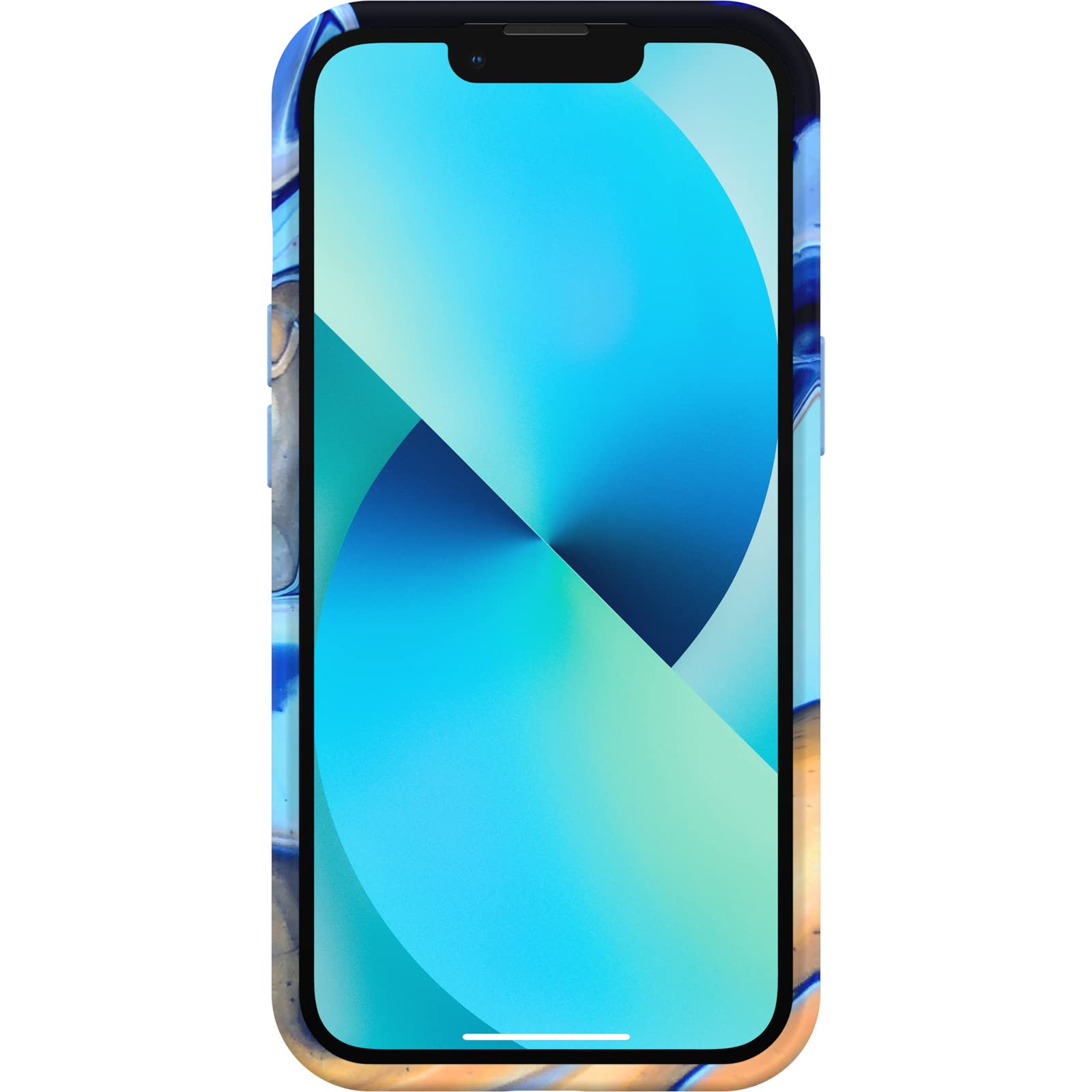 Foto 5 pulgar | Funda Otterbox Para Iphone 13, Suave Al Tacto, Flexible, A La Moda, Azul Saturno - Venta Internacional.