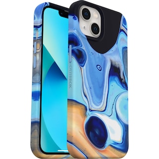 Foto 5 | Funda Otterbox Para Iphone 13, Suave Al Tacto, Flexible, A La Moda, Azul Saturno - Venta Internacional.