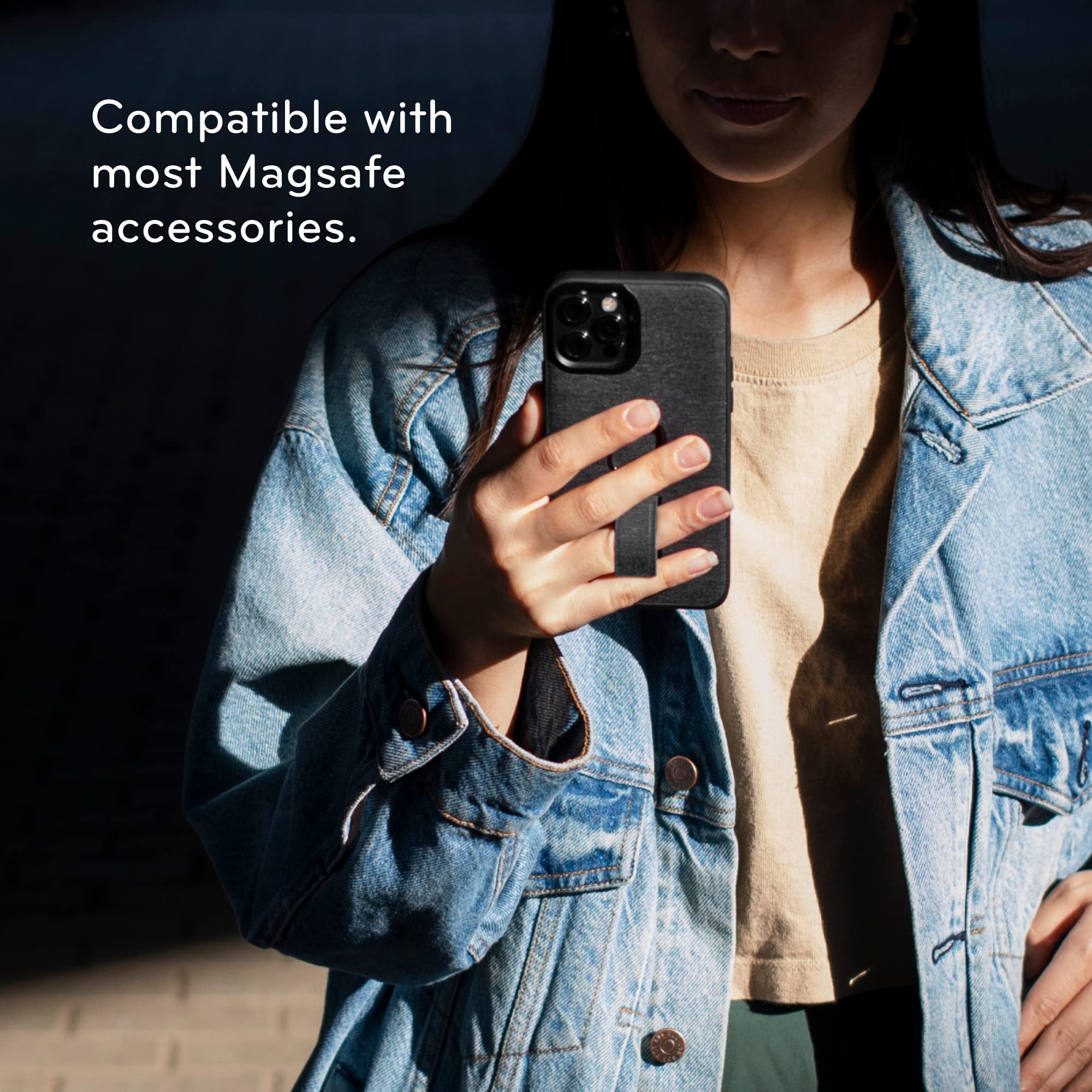 Foto 7 pulgar | Funda Peak Design Mobile Everyday Loop Para Iphone 14 Pro, Color Gris - Venta Internacional.