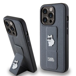 Foto 1 | Funda Karl Saffiano Stand Choupette Para Iphone 15 Pro Max - Negro