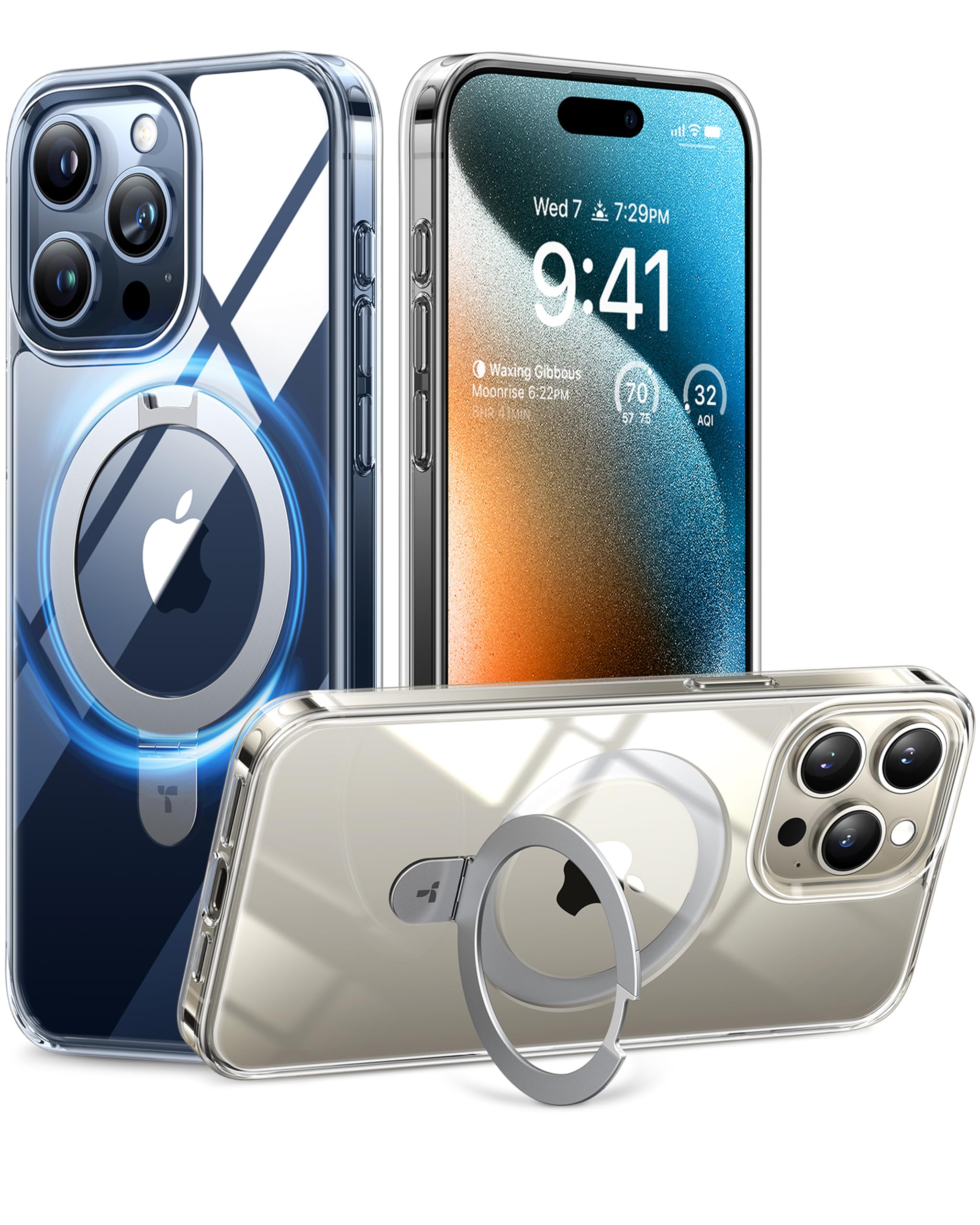 Foto 2 pulgar | Funda De Teléfono Torras Ultra Magnetic Ostand Para Iphone 15 Pro - Venta Internacional.