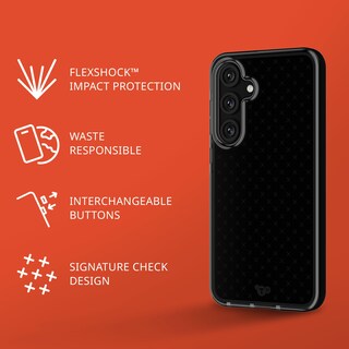 Foto 3 | Funda Tech21 Evo Check Para Samsung S24+, Color Ahumado Y Negro - Venta Internacional.