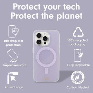 Foto 4 | Funda De Teléfono Sonix Para Iphone 16 Pro Max Con Magsafe Jelly Lavender - Venta Internacional.