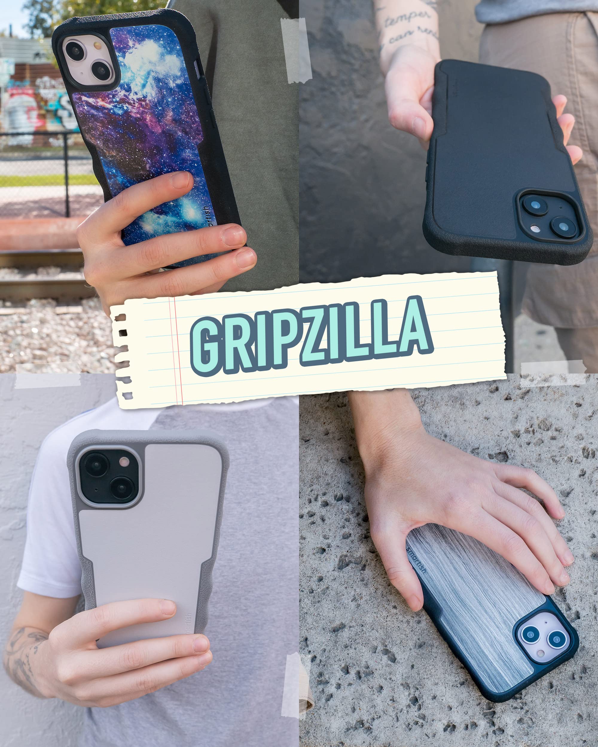 Foto 7 pulgar | Funda Magnética Protectora Smartish Gripzilla Para Iphone 14 Plus - Venta Internacional.