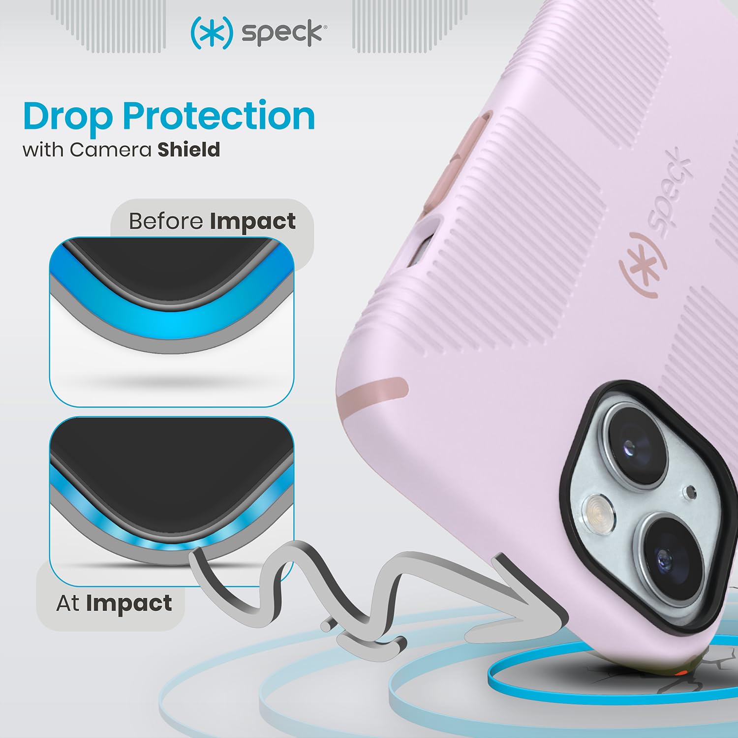 Foto 4 pulgar | Funda De Teléfono Speck Magsafe Soft Lilac Para Iphone 15 Plus - Venta Internacional.