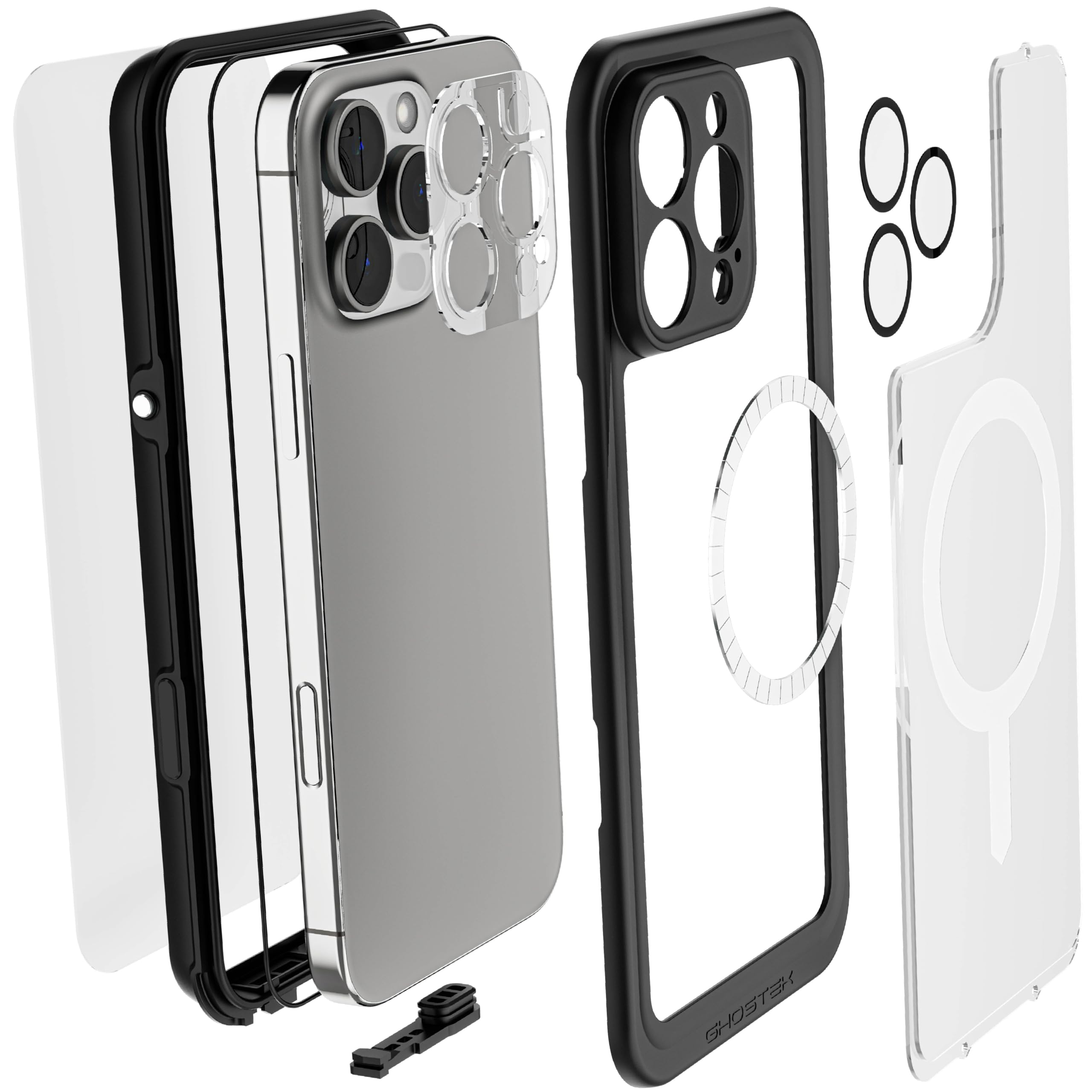 Foto 8 pulgar | Funda Impermeable Ghostek Nautical Slim Para Iphone 16 Pro Max - Venta Internacional.
