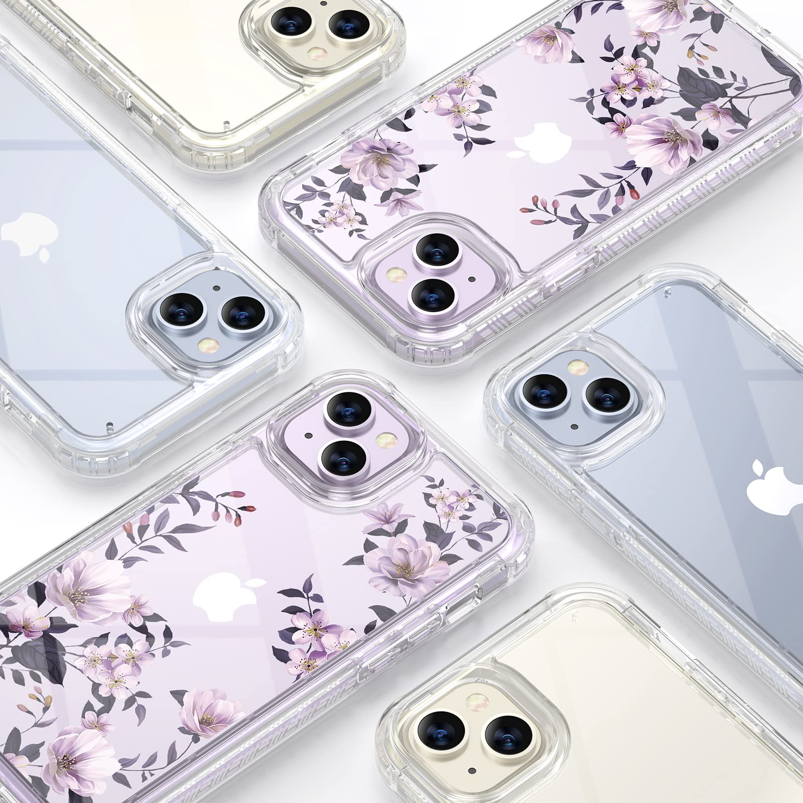 Foto 7 pulgar | Funda De Teléfono Diaclara Diseñada Para Iphone 14 6.1 Con Protector De Pantalla - Venta Internacional.