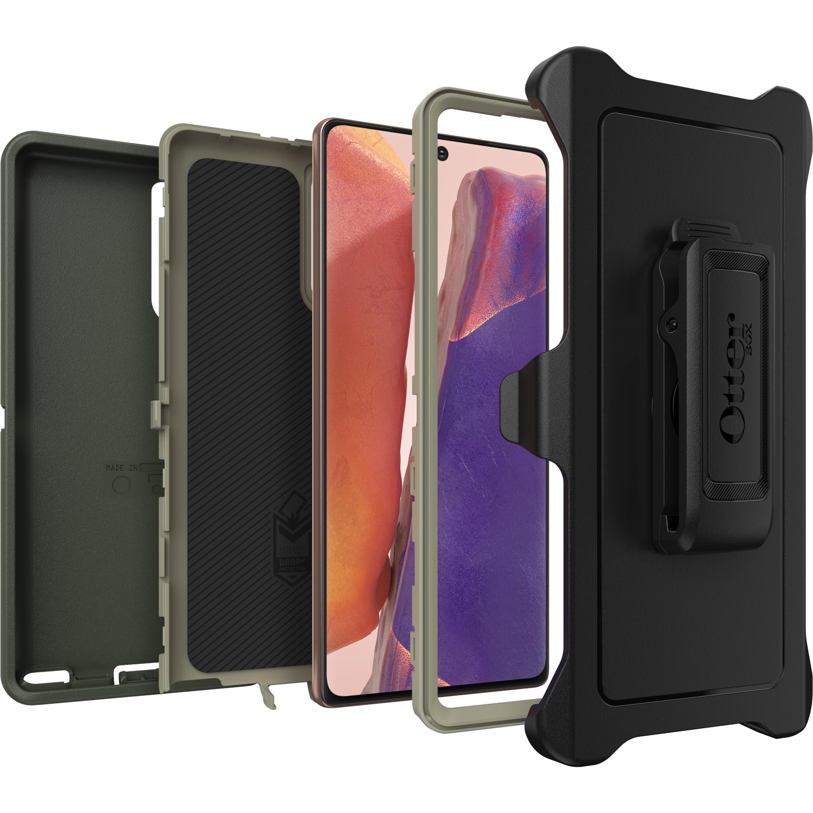 Foto 5 pulgar | Funda Otterbox Defender Series Para Galaxy Note 20 5g - Venta Internacional.