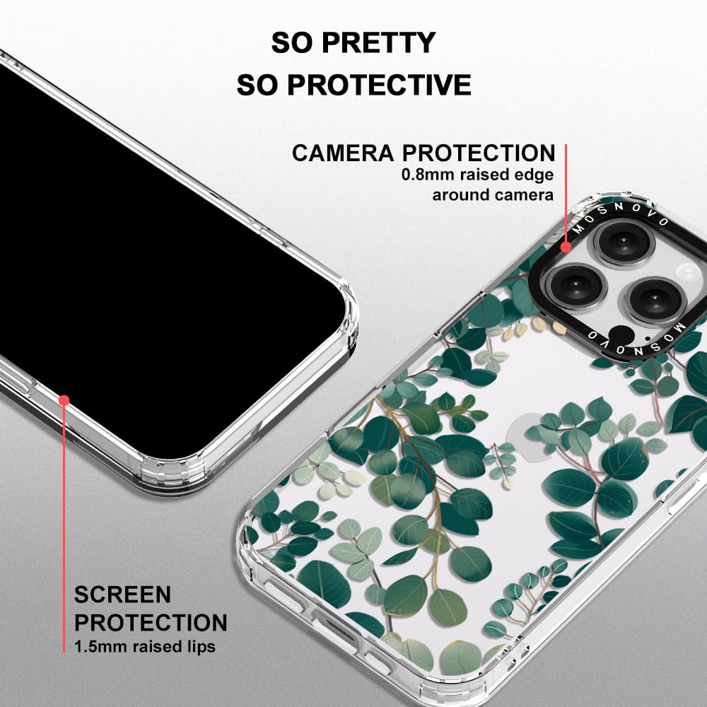 Foto 5 pulgar | Funda De Teléfono Mosnovo Para Iphone 16 Pro Buffertech Clear Tpu - Venta Internacional.