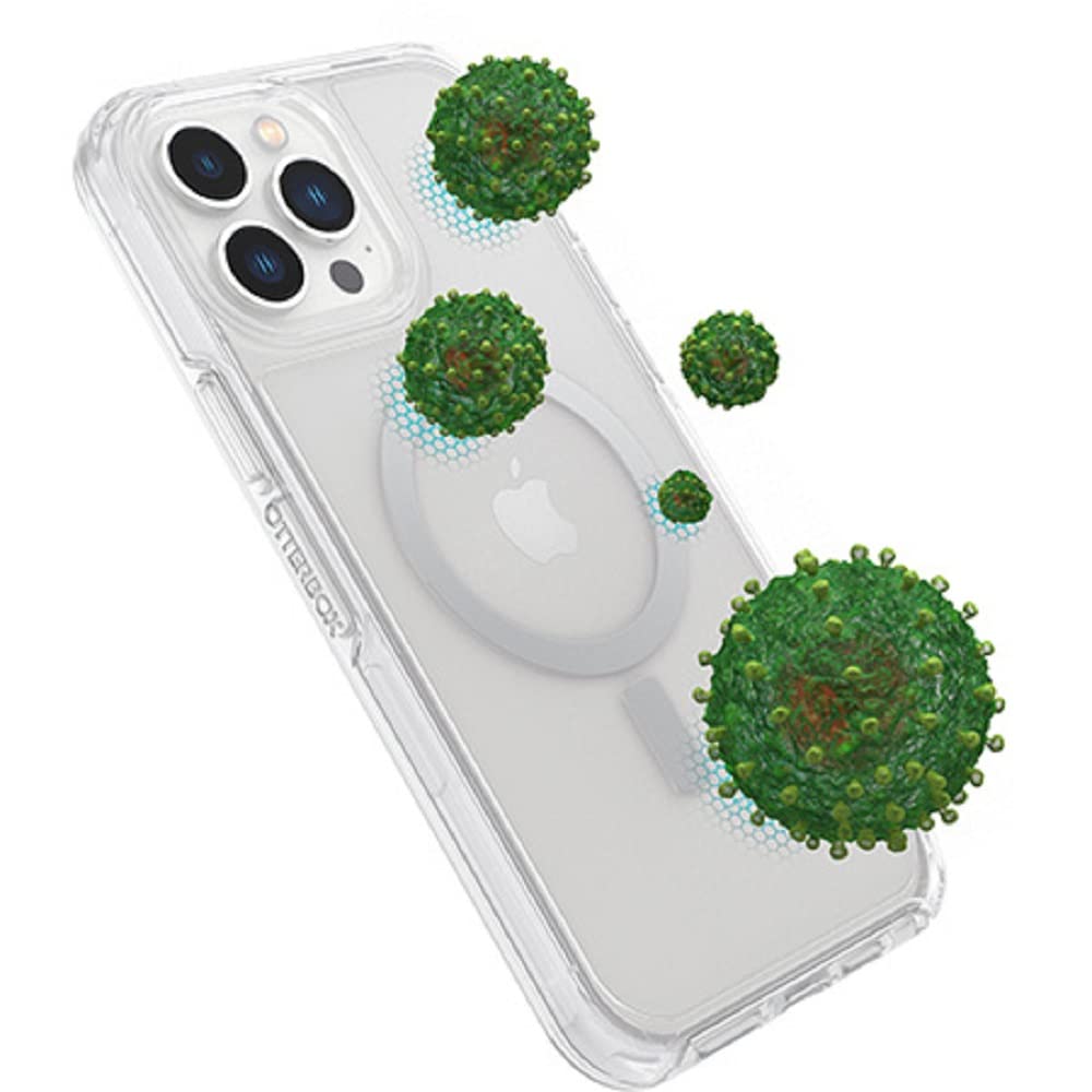 Foto 7 pulgar | Funda Otterbox Symmetry Clear Series+ Antimicrobiana Para Iphone 13 Pro Max Y Iphone 12 Pro Max - Venta Internacional.