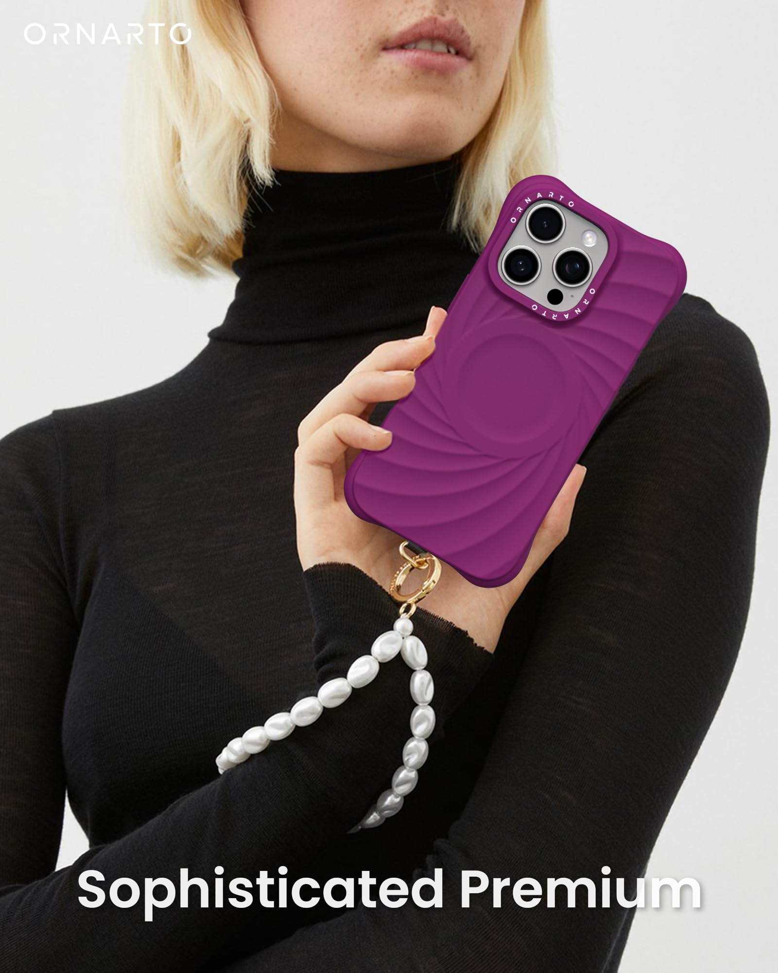 Foto 7 pulgar | Funda Ornarto Vortuxe Para Iphone 16 Pro Con 2 Protectores Contra Caídas - Venta Internacional.