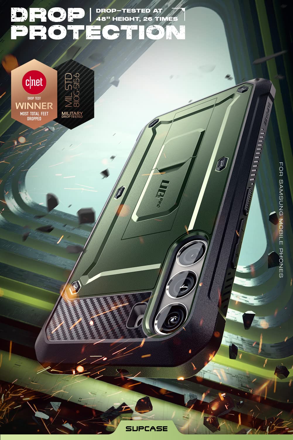 Foto 3 | Funda Para Teléfono Supcase Outdoor Samsung Galaxy S23+plus 5g - Venta Internacional.