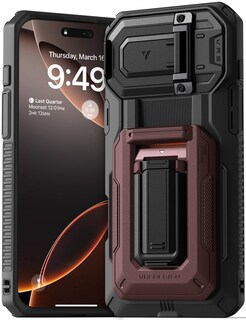Foto 1 | Funda Tipo Cartera Con Tarjetero Vrs Design Origin Para Iphone 16 Pro Max - Venta Internacional.