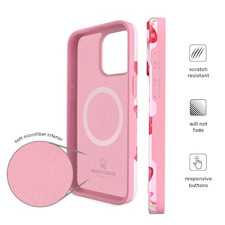 Foto 6 | Funda De Teléfono Velvet Caviar Para Iphone 15 Pro Max Cherry Bows - Venta Internacional.