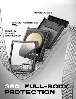 Foto 3 | Funda De Teléfono I-blason Journey Con Soporte Para Samsung Galaxy Z Flip 6 - Venta Internacional.