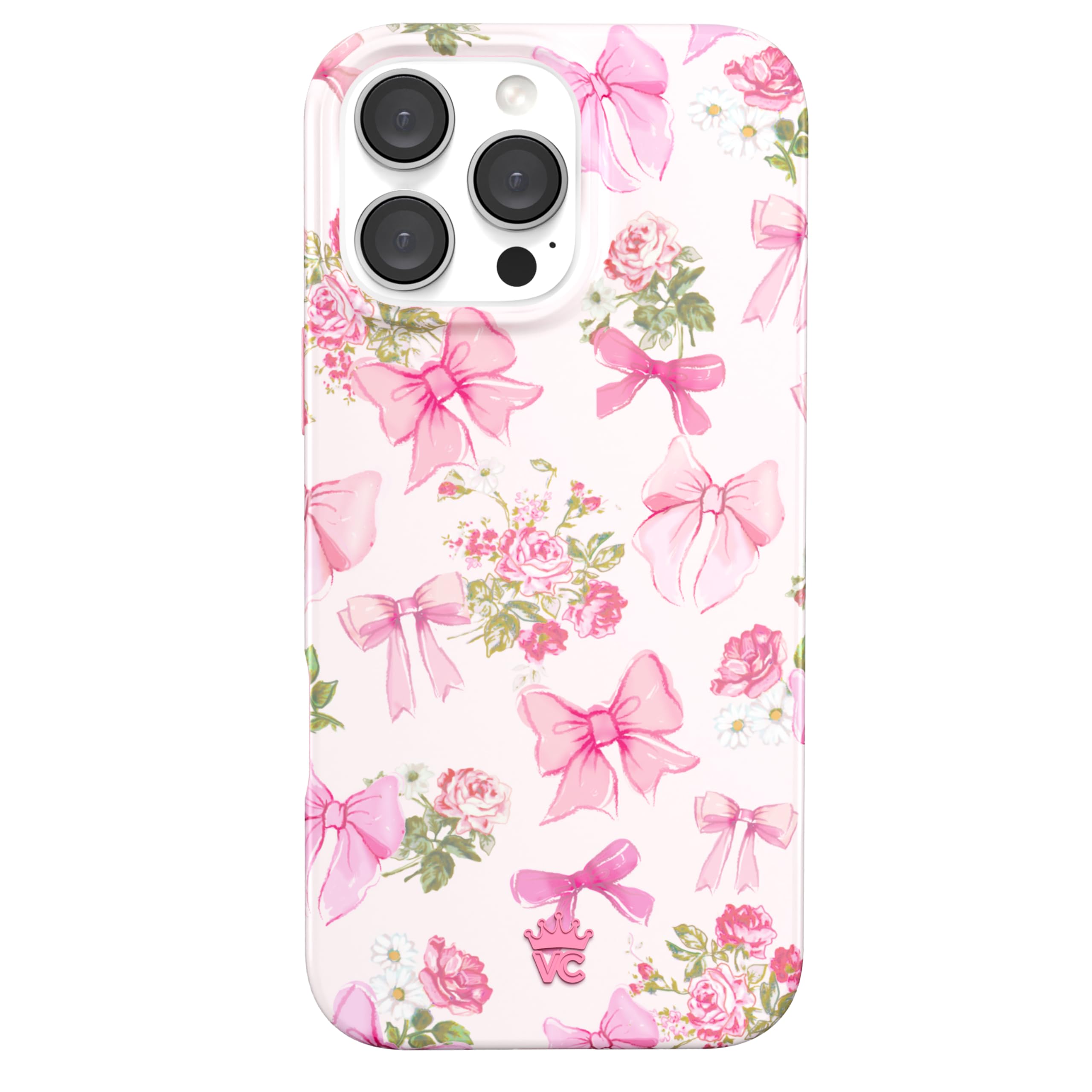 Foto 2 pulgar | Funda De Teléfono Velvet Caviar Para Iphone 16 Pro Max Coquette Bow - Venta Internacional.