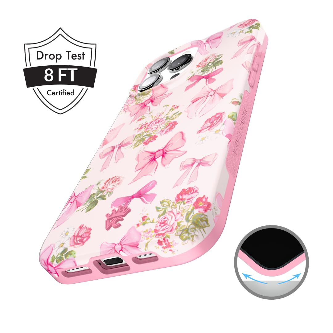 Foto 6 pulgar | Funda De Teléfono Velvet Caviar Para Iphone 16 Pro Max Coquette Bow - Venta Internacional.