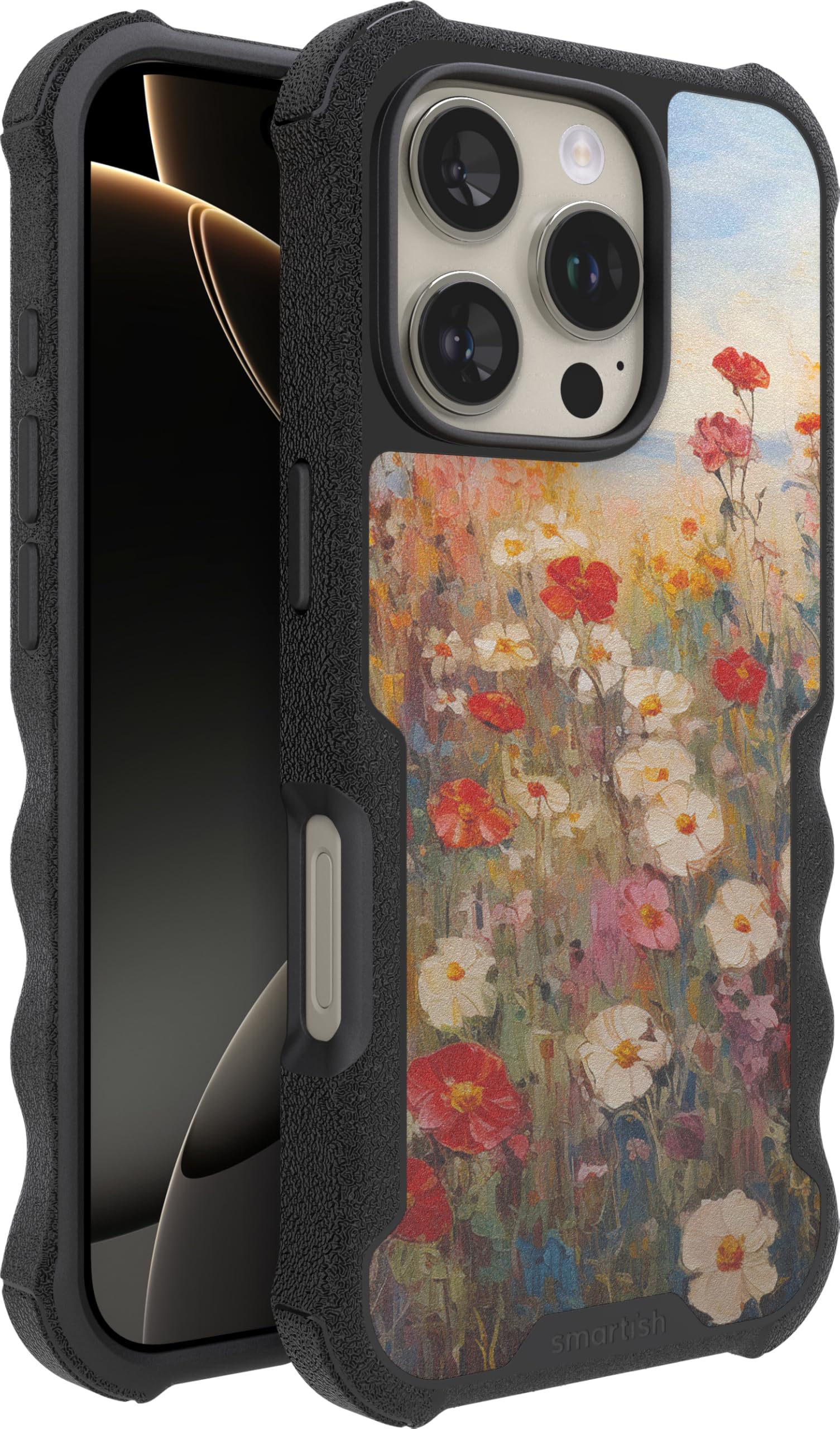 Foto 2 pulgar | Funda Magnética Protectora Smartish Gripzilla Para Iphone 16 Pro - Venta Internacional.