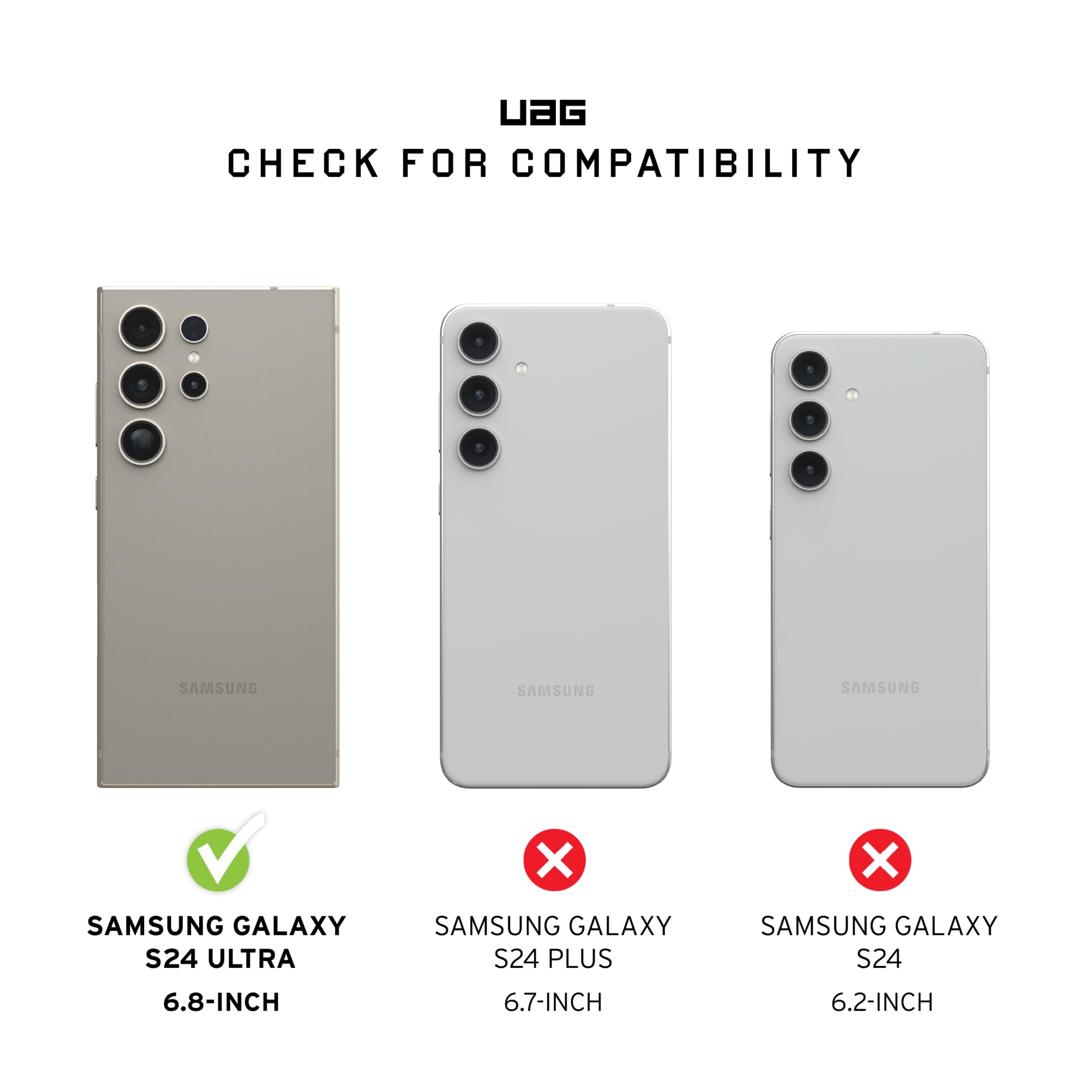 Foto 2 | Funda Urban Armor Gear Uag Metropolis Lt Kevlar Para Samsung Galaxy S24 Ultra 6.8 Pulgadas - Venta Internacional.
