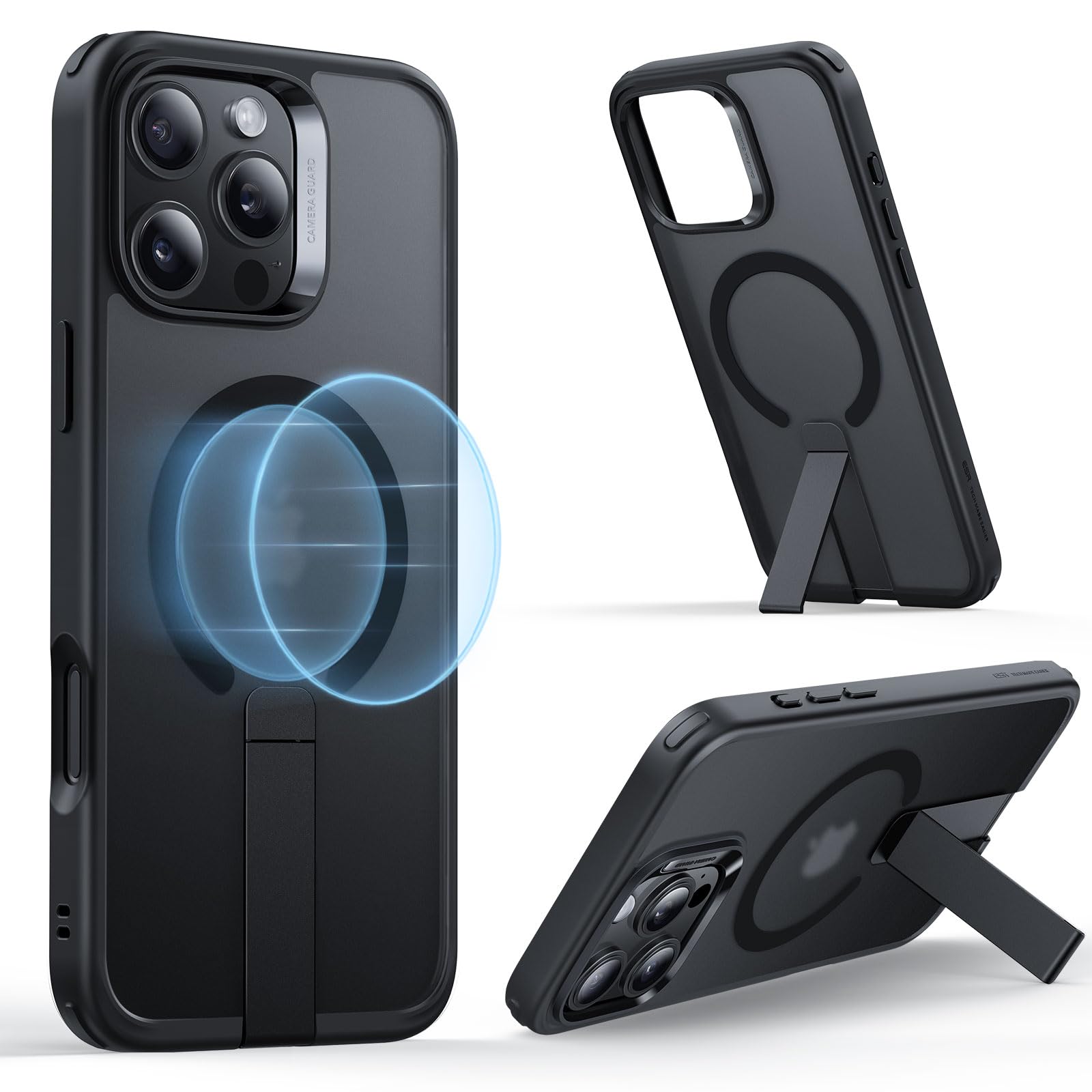 Foto 2 pulgar | Funda Esr Boost Series Con Soporte Para Iphone 16 Pro Max - Venta Internacional.