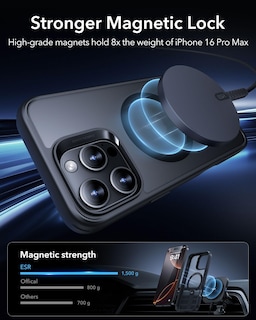 Foto 4 | Funda Esr Boost Series Con Soporte Para Iphone 16 Pro Max - Venta Internacional.