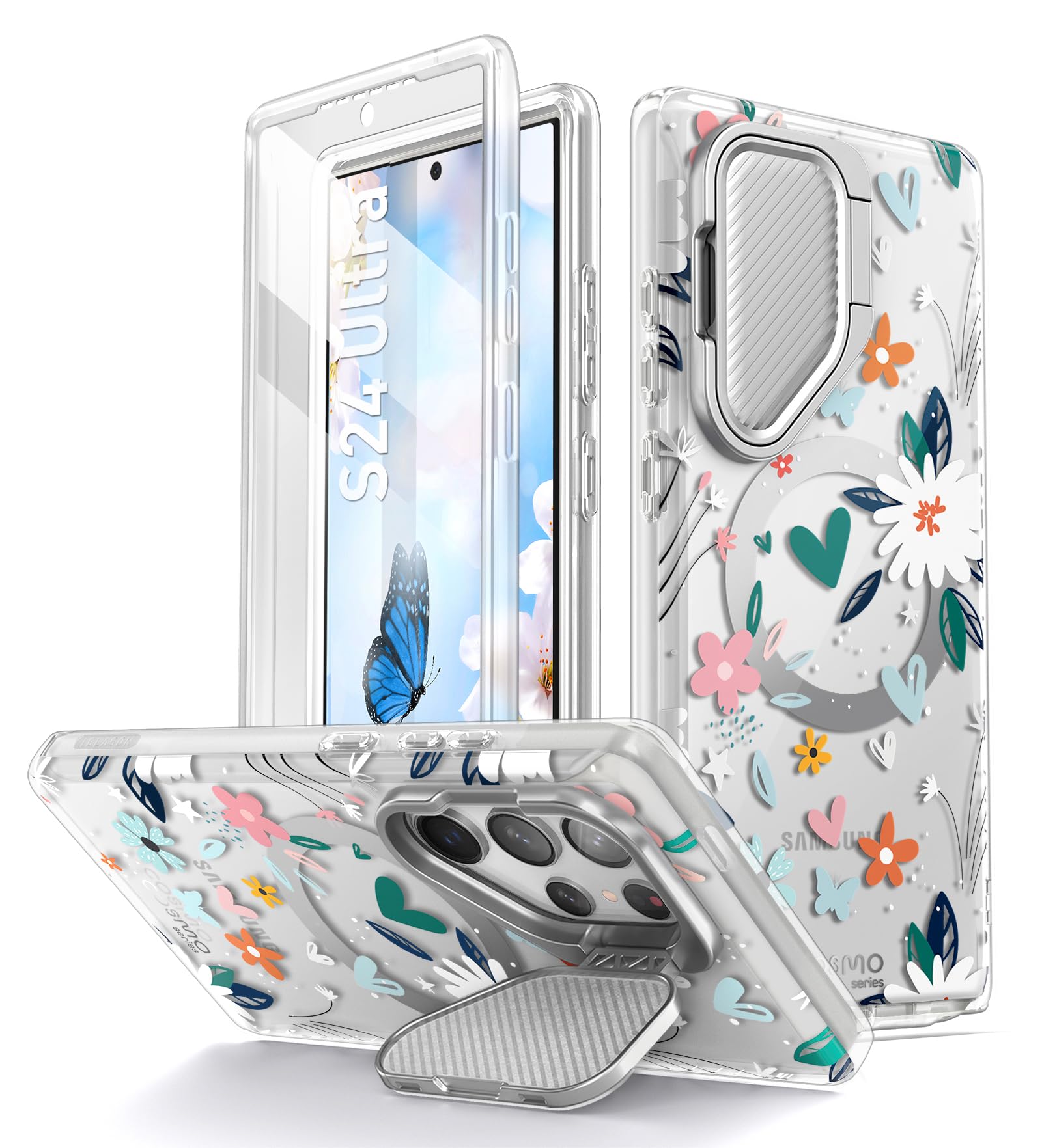 Foto 1 | Funda I-blason Cosmo Para Samsung Galaxy S24 Ultra Con Soporte - Venta Internacional.