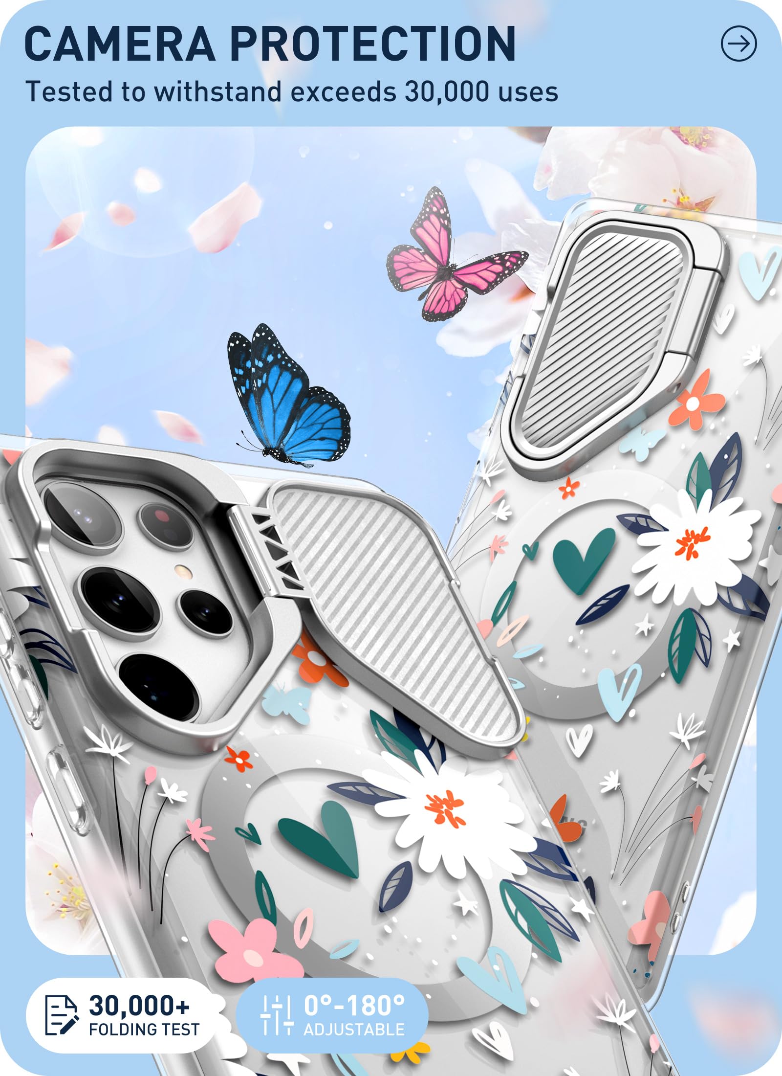 Foto 2 | Funda I-blason Cosmo Para Samsung Galaxy S24 Ultra Con Soporte - Venta Internacional.