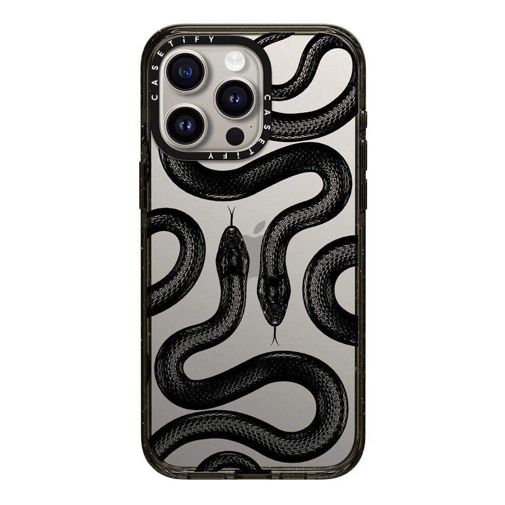Foto 2 pulgar | Funda Para Teléfono Tify Impact Iphone 15 Pro Max Black Kingsnake - Venta Internacional.